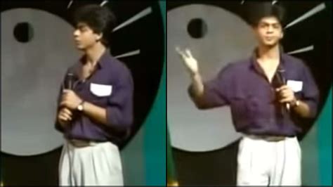 Flashback Friday When Shah Rukh Khan TV Host In 80s Recognised Kumar