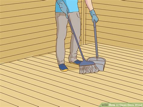 3 Ways To Clean Deck Wood Wikihow