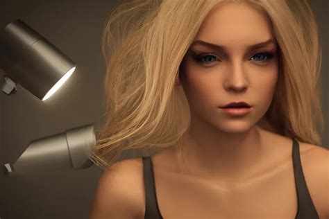 A Beautiful Blonde Girl Trapped In A Pod With Tubes Stable Diffusion Openart