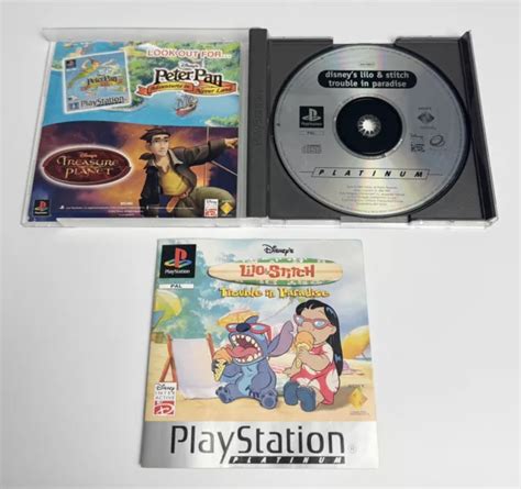 DISNEY S LILO Stitch Trouble In Paradise Platinum PS1