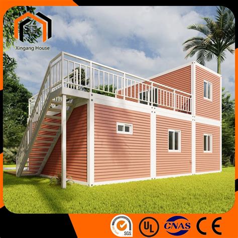 Ft Ft Two Storey Prefab Homes Flatpack Container Labor Camp Mobile