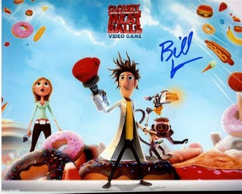 Bill Hader Signed Cloudy With a Chance of Meatballs Flint - Etsy