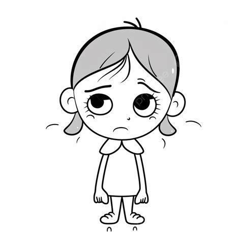 Cartoon Clip Art Girl Is Sad Cartoon Car Drawing Cartoon Drawing