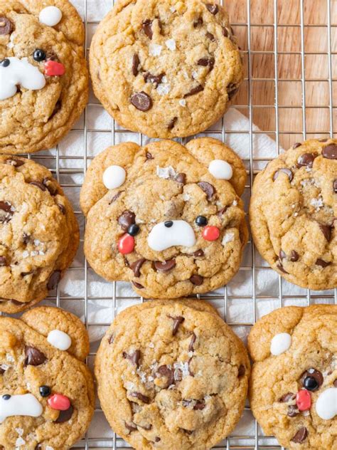 Chocolate Chip Teddy Bear Cookies W Easy Icing