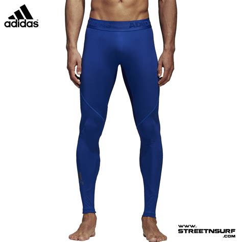 Adidas Mens Alphaskin Sport Long Tights Eb9401 Compression Base Layer