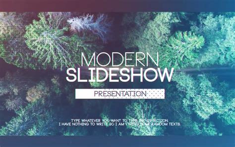 Modern Slideshow After Effects Template - TemplateMonster