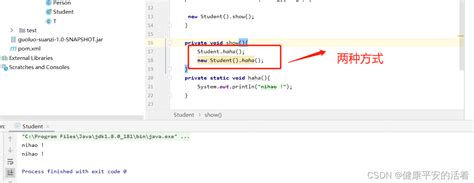 Java基础知识13 类变量（static）、实例变量、成员变量、局部变量java中实例方法和非静态成员变量具体是哪些 Csdn博客