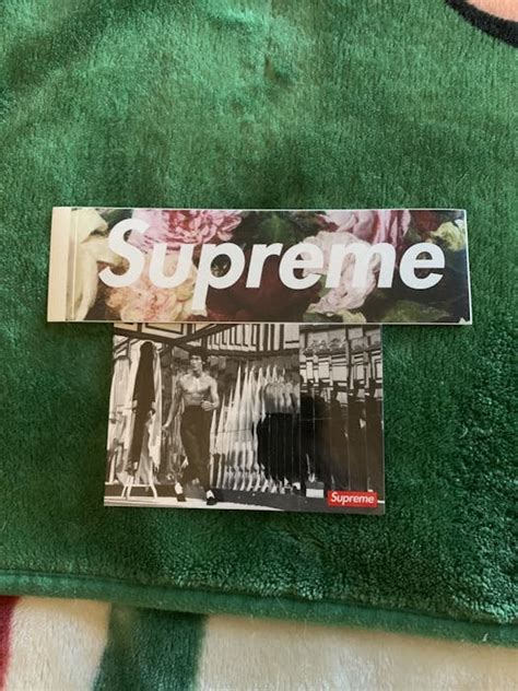 Supreme Supreme Pcl And Bruce Lee Sticker Grailed