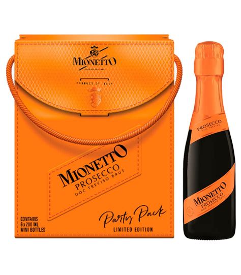 Prosecco Mionetto DOC Treviso Brut 6 X 0 2l Party Pack