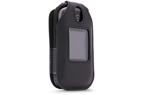 BELTRON Leather Fitted Case for Consumer Cellular Link Z2332 Flip Phone ...