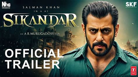 Sikandar Official Trailer Salman Khan Rashmika Mandanna Suniel