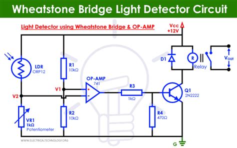 Wheatstone Bridge Circuit Working Example Applications