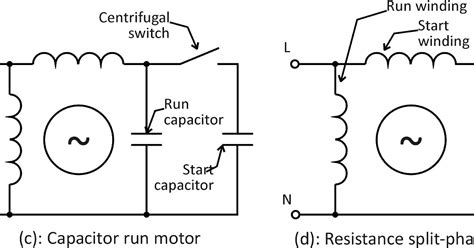 Single Phase Motor Capacitor Connection Diagram Wiring Capac