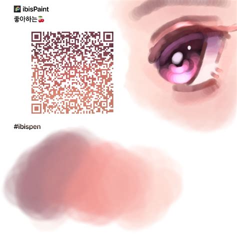 Ibispaint Qrcode Blendingbrush Blending Brush Art Paint Brush