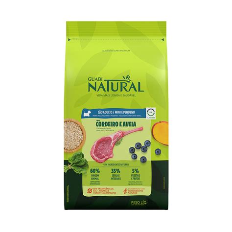 Ração Guabi Natural para Cães Adultos de Porte Mini e Pequeno Sabor