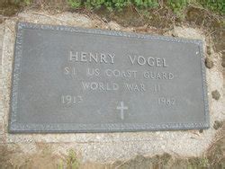 Henry Hank Vogel 1913 1982 Find A Grave Memorial