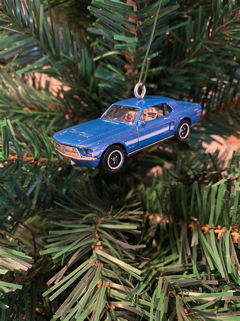 1968 Ford Mustang Christmas Ornament Choose One Etsy