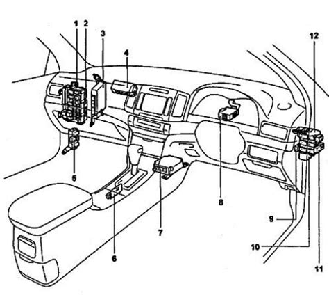 Fuse box diagram Toyota Premio T240 Allion and relay with assignment ...