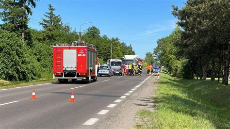 Tragiczny wypadek na drodze wojewódzkiej 719 za Grodziskiem Mazowieckim