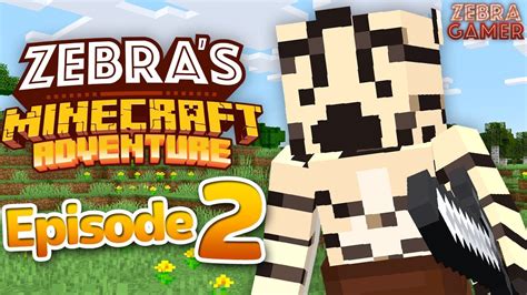 Zebras Minecraft Adventure Part 2 Upgrading Tools New Equipment And