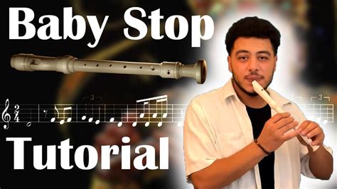 How To Play The Baby Stop Recorder Flute In Easy Steps Youtube