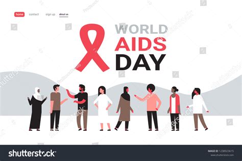 World Aids Day Awareness Red Ribbon Stock Vector Royalty Free 1238923615 Shutterstock