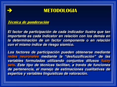 Ppt Estimacion Holistica Del Riesgo Sismico Urbano Powerpoint