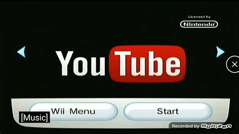 Youtube Wii Channel Intro Youtube