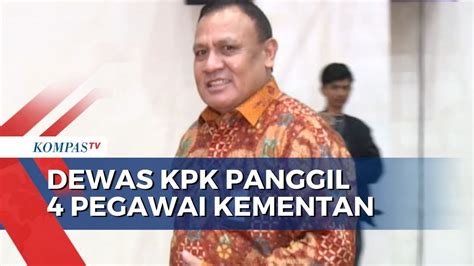 Usut Kasus Etik Firli Bahuri Hari Ini Dewas Kpk Jadwalkan Klarifikasi