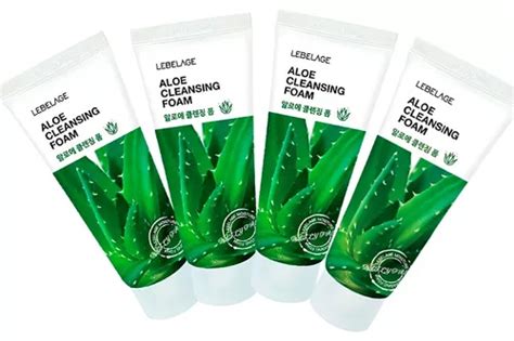 Espuma Limpieza Facial Coreana Aloe Vera Hidratante Pz Meses Sin