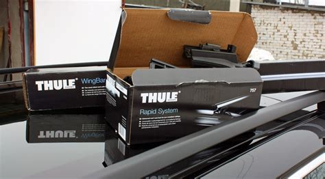 Автобагажник Thule — BMW 5 series Touring (E61), 2,5 л, 2006 года ...