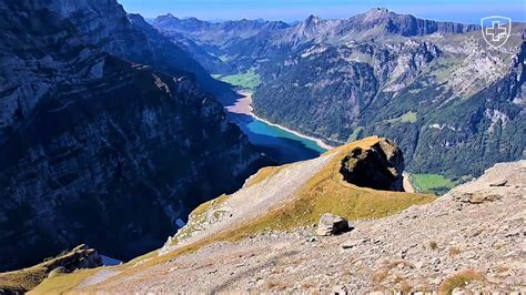 Climbing Vorder Glärnisch from Klöntalersee 2021 10 01 YouTube