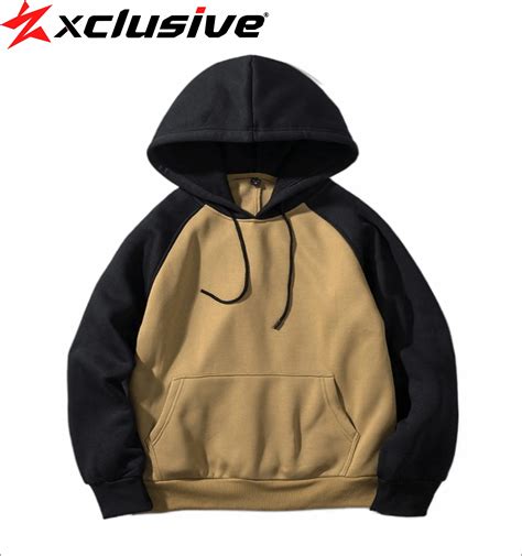 Mens High Quality Reglan Sleeves Custom Print Winter Pullover Hoodies