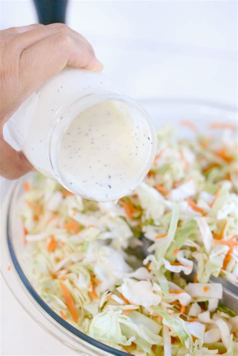 Classic Coleslaw Recipe With Homemade Dressing Simply Scratch