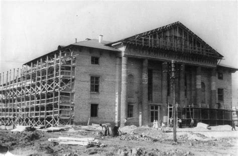 Фото "Клуб строителей", июнь 1954, г. Череповец и Череповецкий район ...