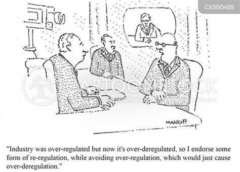 Deregulation Cartoons And Comics Funny Pictures From Cartoonstock