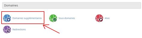 Configurer un domaine supplémentaire dans cPanel amen fr