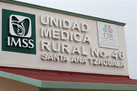 Unidad Médica Rural de Santa Ana Tzacuala Acaxochitlán Hidalgo