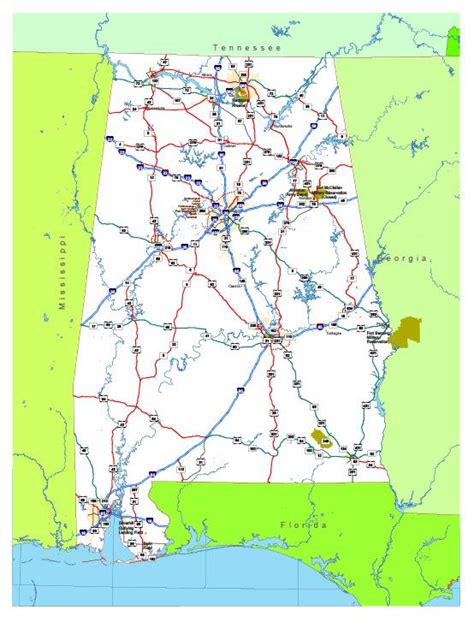 Free vector map alabama state us adobe illustrator and pdf download ... 