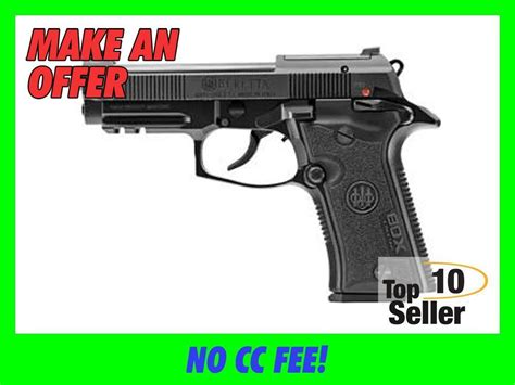 Beretta Usa J80xblk10 80x Cheetah 380 Acp 101 390” Black Inox Steel Semi Auto Pistols At