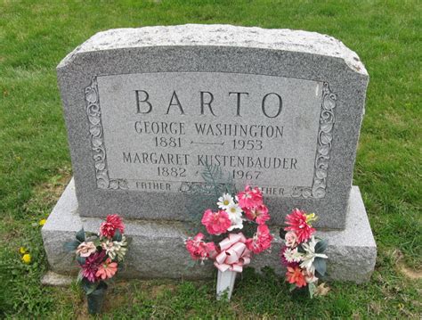 Margaret Kustenbauder Barto M Morial Find A Grave