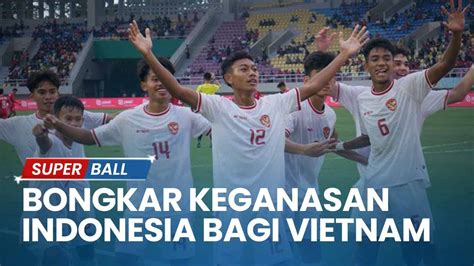 Indonesia Jadi Lawan Yang Paling Ditakuti Media Vietnam Bongkar