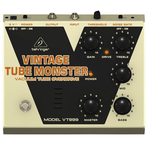 Behringer Vt Vintage Tube Monster Overdrive Music Store Professional