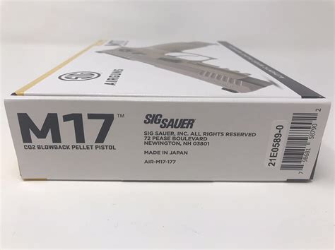 Buy Sig Sauer M17 P320 ASP CO2 177 Pellet Air Pistol With Sig Red Dot