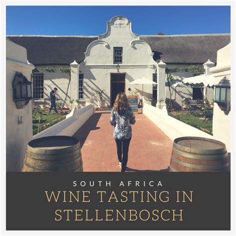 A Day Of Wine Tasting In Stellenbosch The Wanderlust Effect