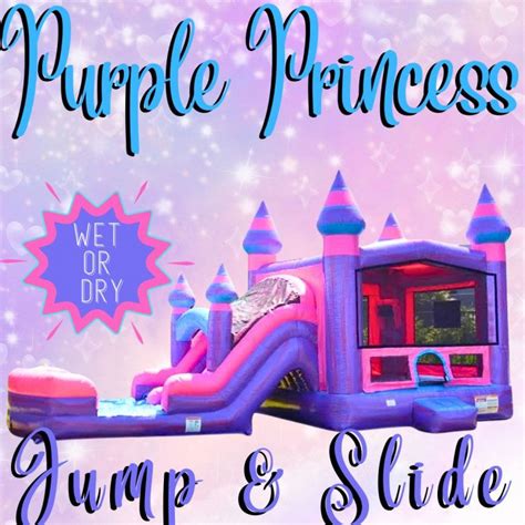 Purple Princess Jump And Slide Rentals Galore Harpers Ferry Wv