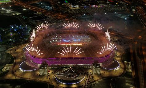 Ahmad Bin Ali Stadium A Tent In The Desert Visit Qatar