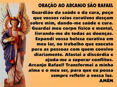 totus tuus Oração ao Arcanjo São Rafael