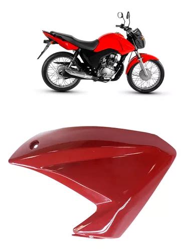 Par Asa Tanque Cg 150 Fan 2014 2015 Vermelho Liso Frete grátis