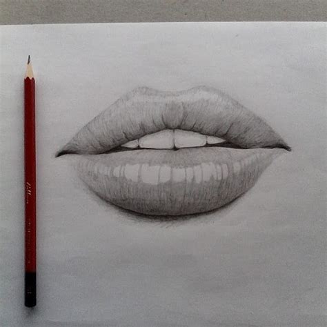 Pencil Drawing Of Lips Pencil Drawings Pinterest Lips